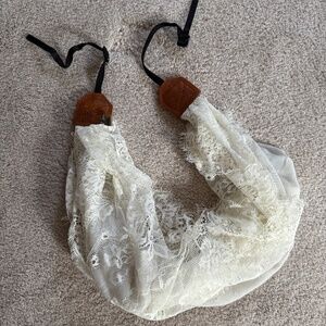 Boho Lace Scarf Camera Strap